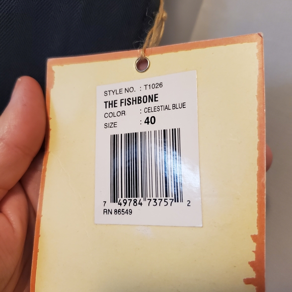 New Tommy Bahama Men's Celestial Blue Pants Size 40 - Picture 3 of 6